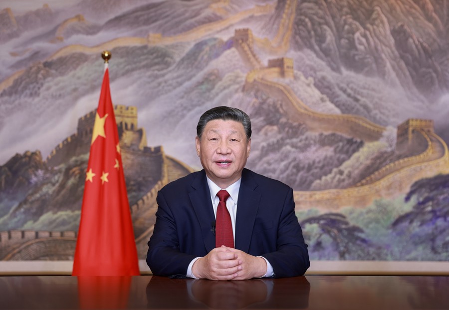 国家主席习近平发表二〇二六年新年贺词